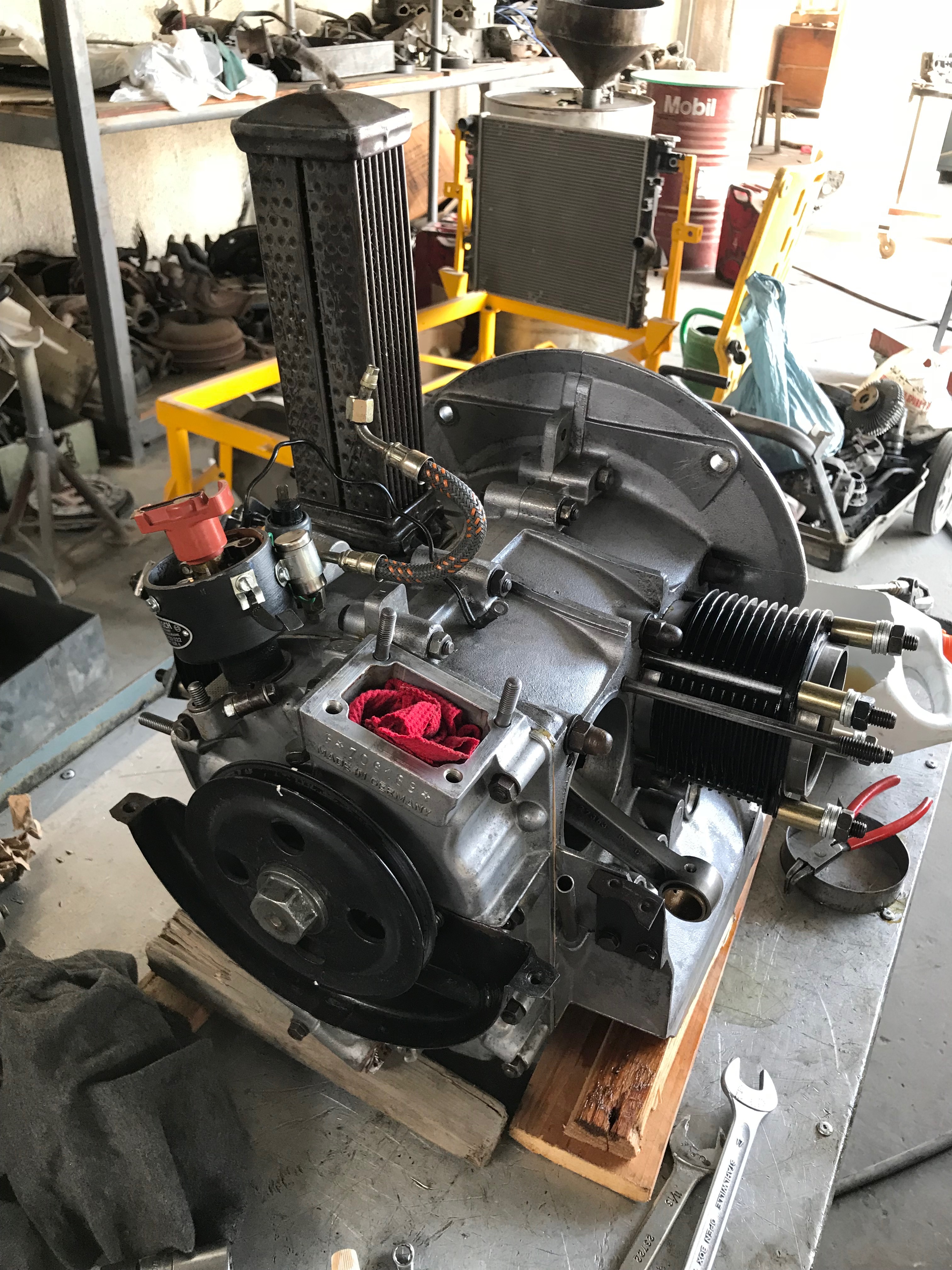 Old Rib Engine A new old engine, the right one. – Retro Rides Dubai
